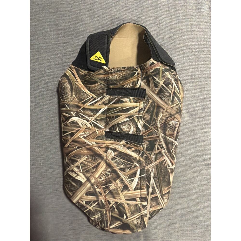 BROWNING Dog Vest‎ Sporting Neoprene Chest Protector Vest CAMO Hunting XL Grass
